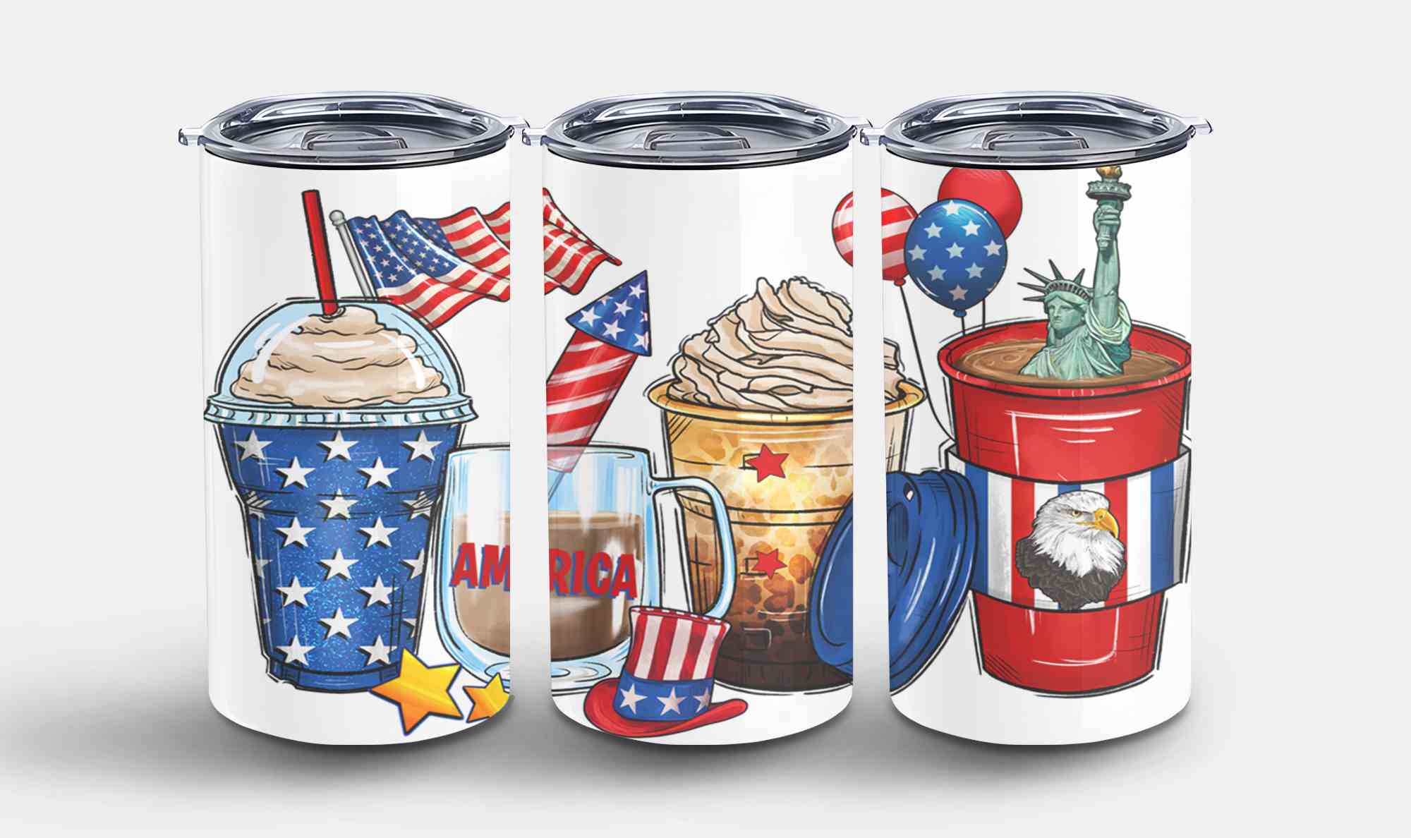 4th of July Coffee Cups-9917